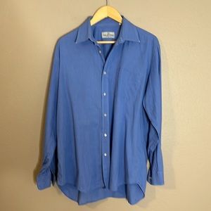 Valentino Chemises Light Blue Dress Shirt 16.5 Size 35